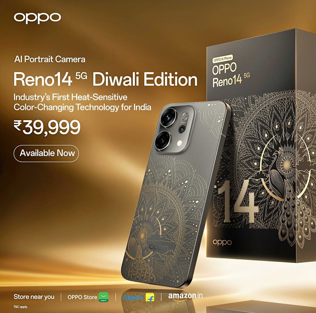 OPPO Reno14 5G Diwali Edition