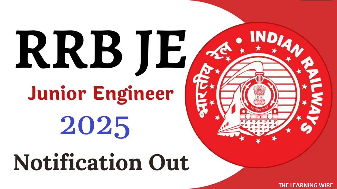 RRB JE Recruitment 2025