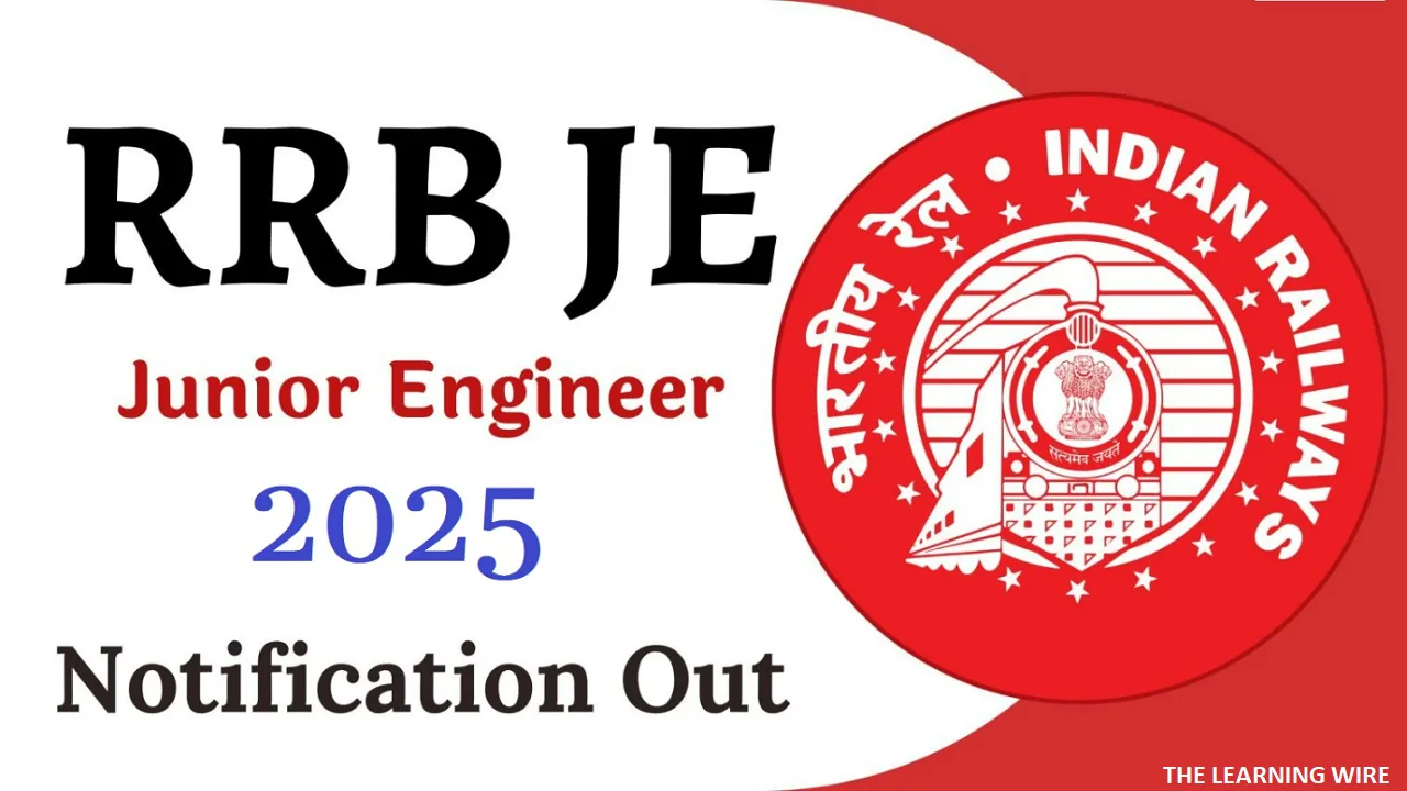 RRB JE Recruitment 2025
