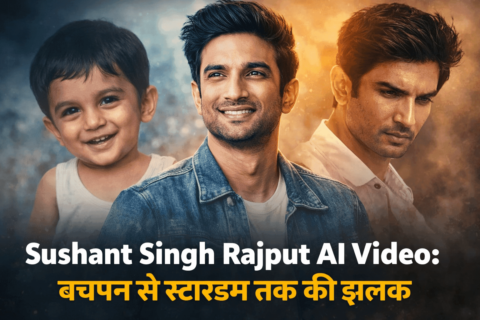 Sushant Singh Rajput AI Video