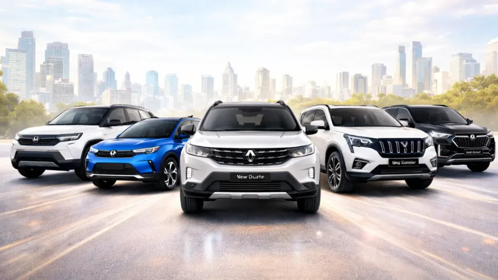 Top 5 Upcoming Cars in India 2026